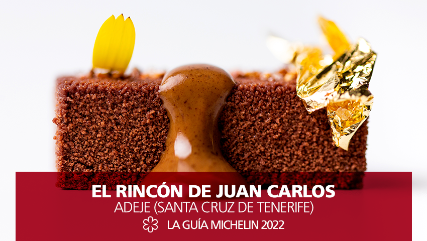 Nuevo 1 #EstrellasMichelin #GuiaMICHELIN2022: <a href="/elrincondejc/">El Rincón de Juan Carlos</a>, Adeje.
El chef Juan Carlos Padrón plasma todo su talento en un menú muy personal, que ensalza la calidad de los productos mediante una ejecución sobresaliente. 
#MICHELINSTAR22  #GUIAMICHELINESPT