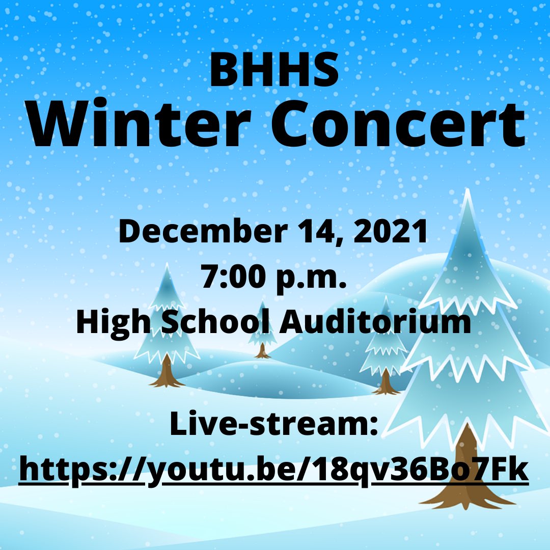BHHS Music Department tweet media