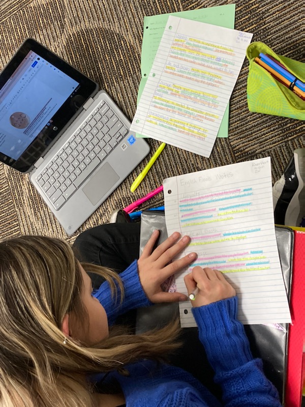 AVIDCampus's tweet image. The @CampusColts @AVID4college freshmen putting in the work in preparation for finals. #AVIDmindset #USD261derful