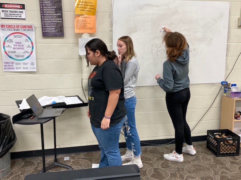 AVIDCampus's tweet image. The @CampusColts @AVID4college freshmen putting in the work in preparation for finals. #AVIDmindset #USD261derful