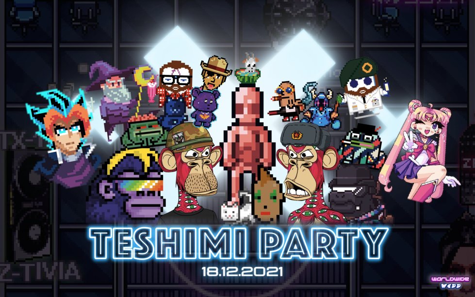 SoulBound's tweet image. Win a free ultra-rare NFT from @Worldwide_WEB3

Retweet, follow &amp;amp; comment your address

We are super excited for this Saturday, December 18th. We will host our big Metaverse party with live DJ sets, VIP areas for different collections, a quest to win free NFTs &amp;amp; more🎉