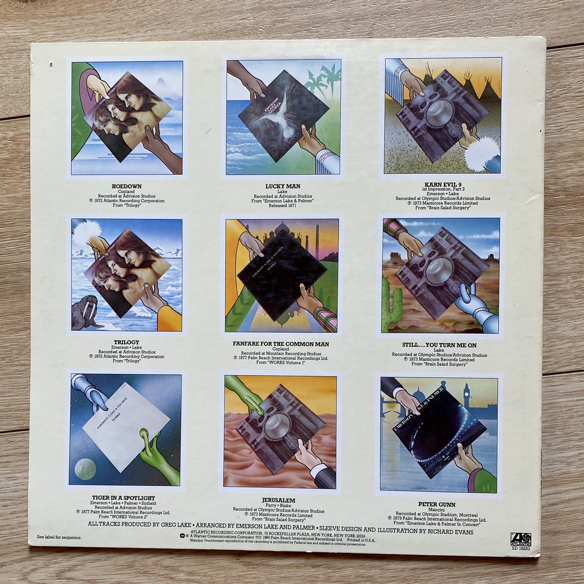 CMoneyKS's tweet photo. #TuesdayAfternoonVinyl #EmersonLakeAndPalmer #TheBestOf #ELP #AtlanticRecordingCorp #1971 #1972 #1973 #1977 #1979 this compilation #1980 https://t.co/YfF2VMBIrE