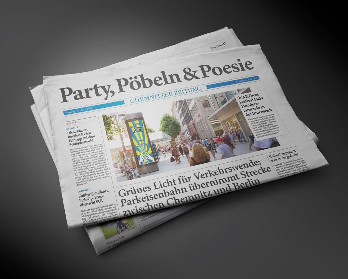 ++ EILMELDUNG ++ Das Chemnitzer Satireportal re:marx übernimmt mit sofortiger Wirkung die Freie Presse. Alle bestehenden Arbeitsverhältnisse bleiben erhalten. Man habe Millionen Euro mit dem Magazin verdient und wolle diese nun in eine Printzukunft investieren, so die Macher.