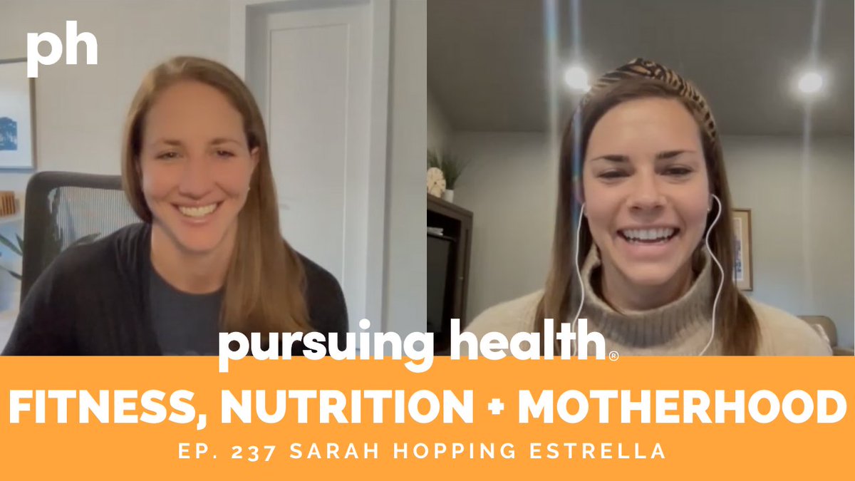 Julie_Foucher's tweet photo. 🎙 Sarah Hopping Estrella is a long-time @CrossFit athlete, former affiliate owner &amp; Seminar Staff member, &amp; currently works on the CrossFit virtual competitions team.  I couldn't wait to chat with her on this episode of #PursuingHealth!

🔗https://t.co/6FBXNskTrM https://t.co/eo0xOTeHPU