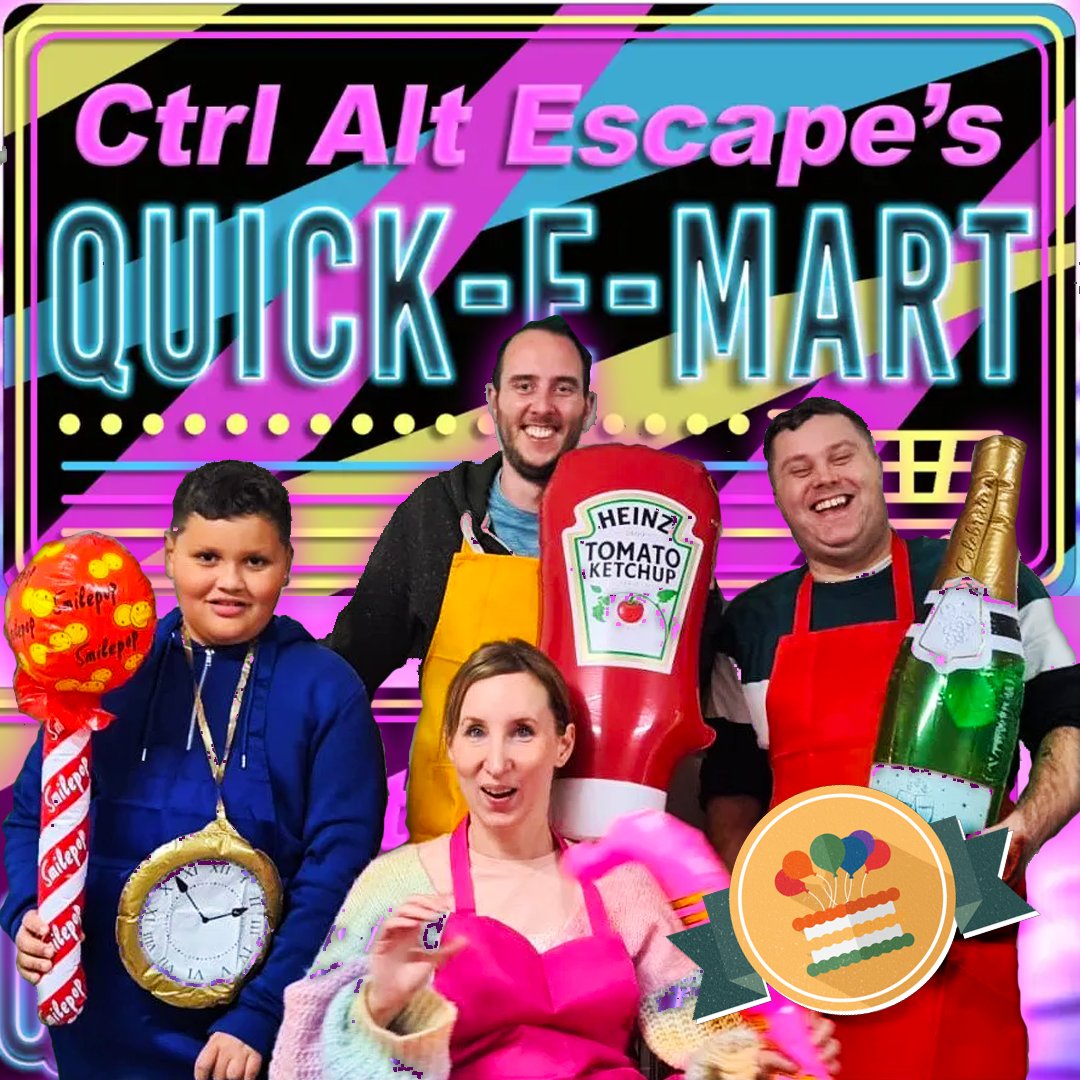 theescaperoomer's tweet photo. "When all was said and done, this was certainly one of the most fun and innovate rooms I’ve ever played!"

Check out our latest review (✍ by @NickBattell) of @ctrlaltescrooms's new #escaperoom QUICK-E-MART!

https://t.co/S7htCn7VOj https://t.co/VKY7muXDse