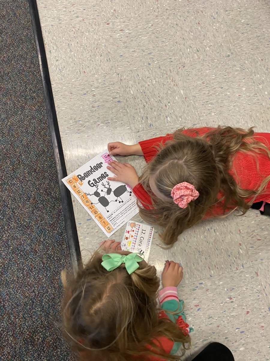 EmilyList7's tweet photo. Santa &amp; Reindeer Day! We read “Santa’s Stuck” and did a writing activity, played reindeer math games, and made reindeer food! @USD449 https://t.co/00VbEPxdJJ