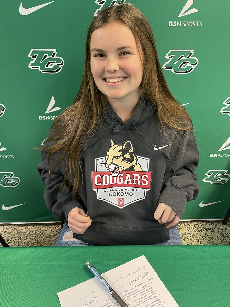 TCTIGERS's tweet image. HUGE Congrats to TC Volleyball Player Julia Sanders for signing with IU-Kokomo, Tiger Nation is Very Proud of U……..😁!!!!!!!!