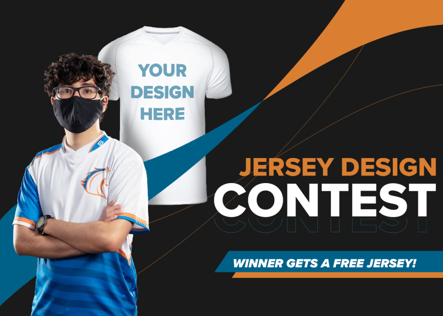 UTAEsports's tweet photo. We're hosting a jersey design contest and the winner gets to take home a free custom UTA Esports jersey of their very own🤙 

You can submit your designs to drew.boehm@uta.edu or reach out if you have any questions.

Best of luck!

UTA logo/color info:
https://t.co/PZsj27cm3I https://t.co/VsSwJi79U1