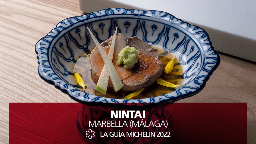 Nuevo 1 #EstrellasMichelin #GuiaMICHELIN2022: #Nintai, Marbella.
Un acercamiento a la alta cocina japonesa mediante la excelente calidad de los ingredientes, la precisión de las técnicas utilizadas y el esmero de todas las elaboraciones.
#MICHELINSTAR22 #GUIAMICHELINESPT