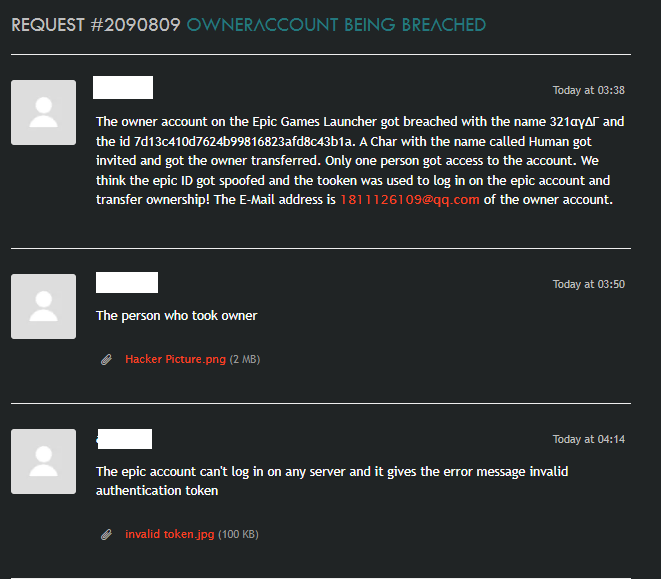 ret_su's tweet photo. A server got stolen and nothing is getting done. Meahwhile GangGang runs away with the loot of others and gets away with it. #justicefornameless https://t.co/x4SJ0qVPfs