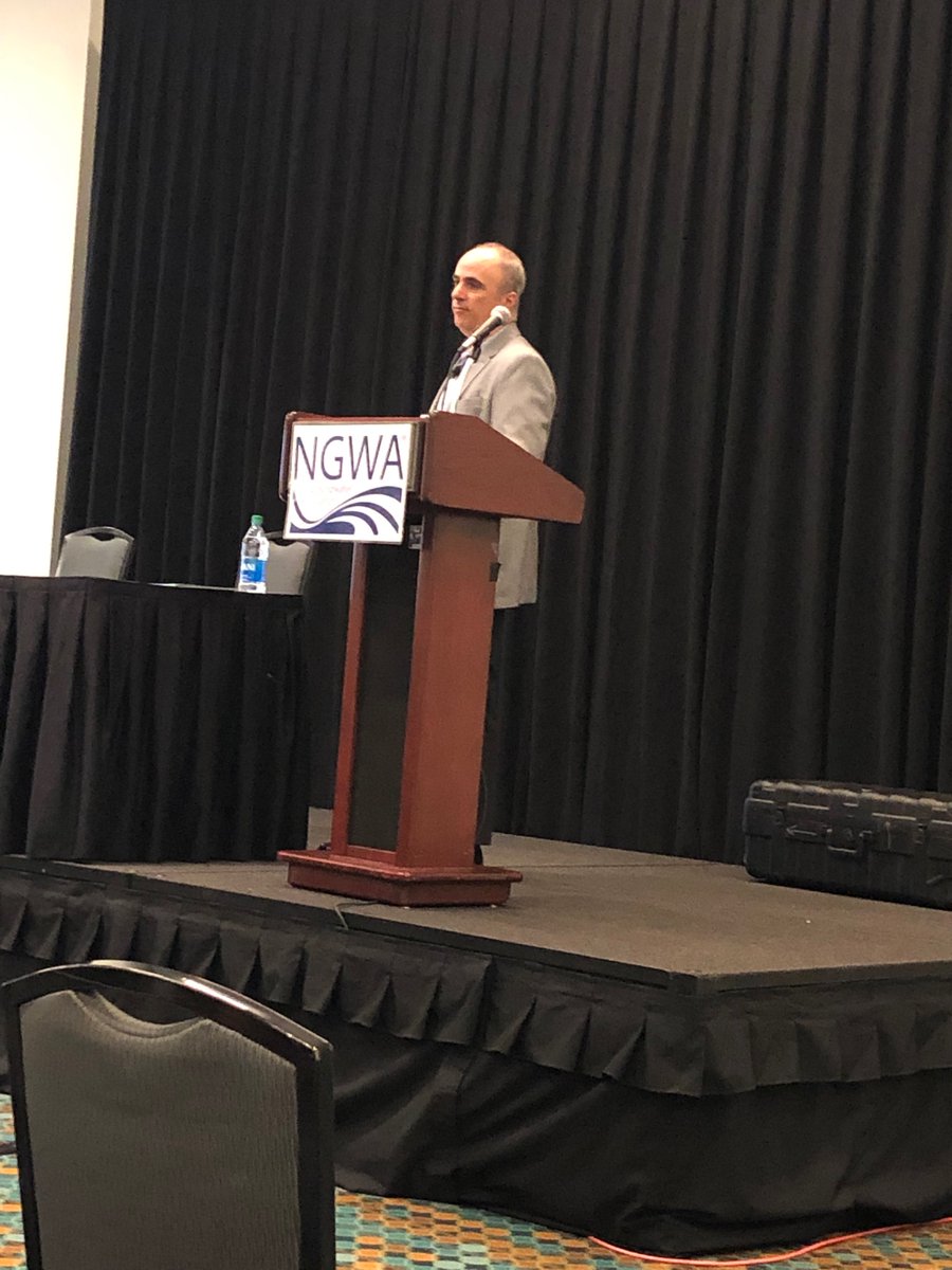 WaterWellJournl's tweet photo. Comprehensive learning at @ngwatweets #GWWeek21 w/Well Design for More Than One Stakeholder by Geno Mammini, RG. #waterwelldesign, #waterwells, #waterwelldrilling, #drilling, #groundwater https://t.co/e7nTNfS1LS