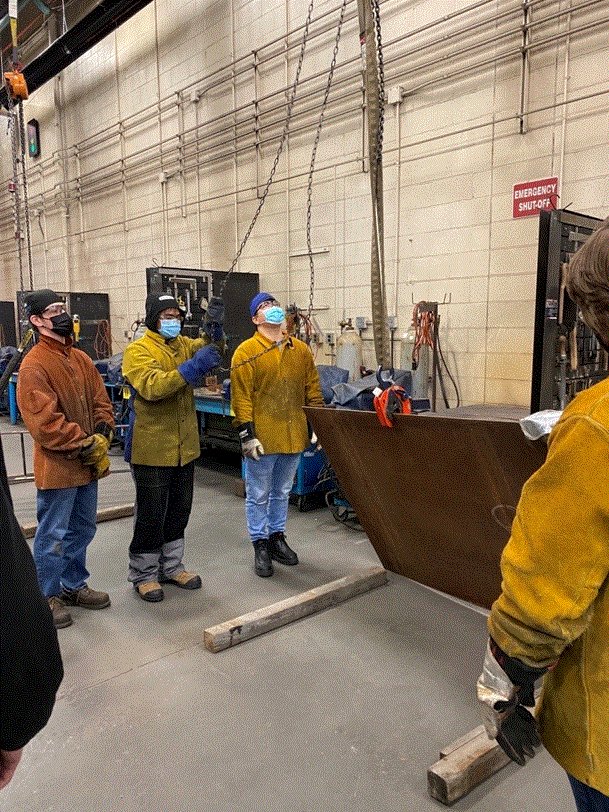 Our 1st year Welding Diploma students working in a rigging class delivered through the Ironworker program.
For more information on our Welding Diploma program, visit nait.ca
#NAIT #SkilledTrades #Welding #Ironworker