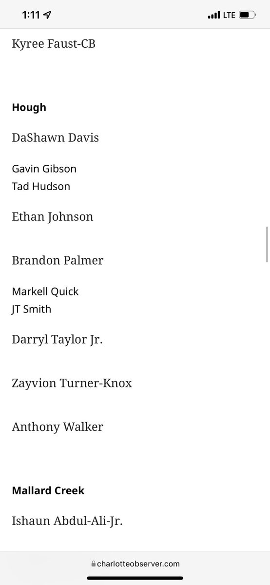Blessed To Be All Conference With My Guys ❗️❗️❗️ #houghway🐺 <a href="/HoughFB/">Hough Football</a>
