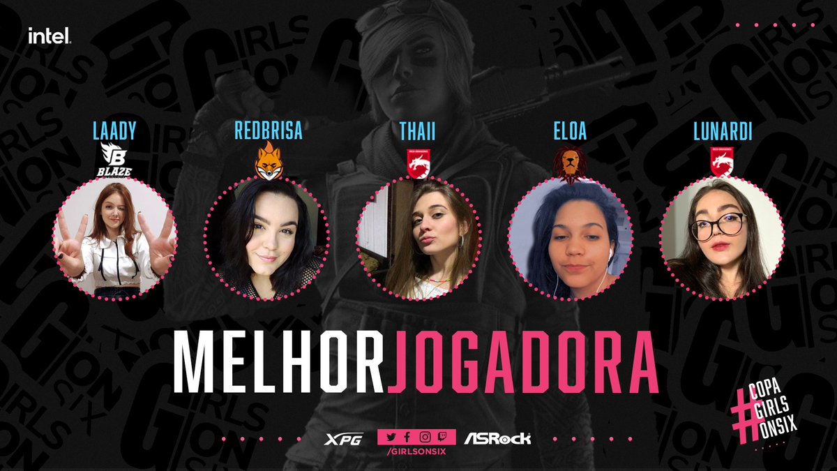 GirlsOnSix's tweet photo. A #CopaGirlsOnSix chegou ao fim MAS ainda TEMOS uma MISSÃO: eleger a MELHOR JOGADORA do campeonato! 🥇
Contamos com vocês pra essa votação!👊🏼
E ai, pra quem vai seu voto? 👇🏼
🔗 https://t.co/u1en28dIq2 https://t.co/bvn9N3uj5F