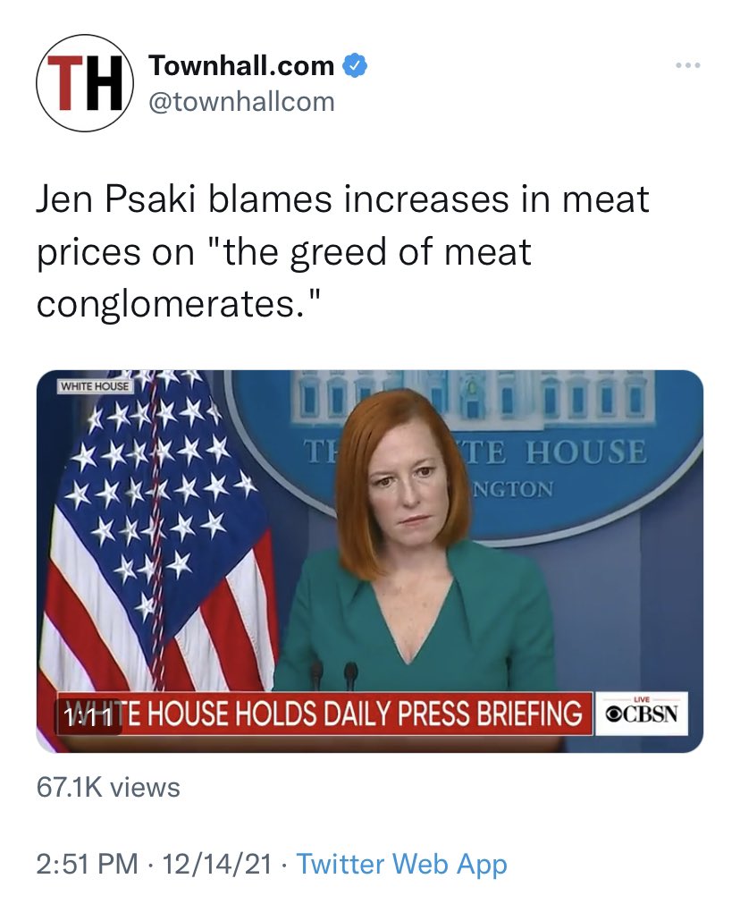 DrewHolden360's tweet photo. Perhaps a curious media might ask these folks why so many industries waited until President Biden came into office to supposedly become greedy? https://t.co/w9nJI8WiXK