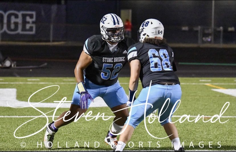 Extremely blessed to Be named First team All-Met Offensive Line.