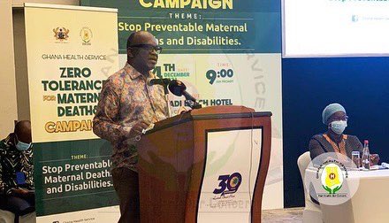 _GHSofficial's tweet photo. The Ghana Health Service together with its partners today launched the Zero Tolerance for Preventable Maternal Deaths and Disabilities Campaign in Accra, with a theme: Stop Preventable Maternal Deaths and Disabilities. https://t.co/nxwnp7I0BB