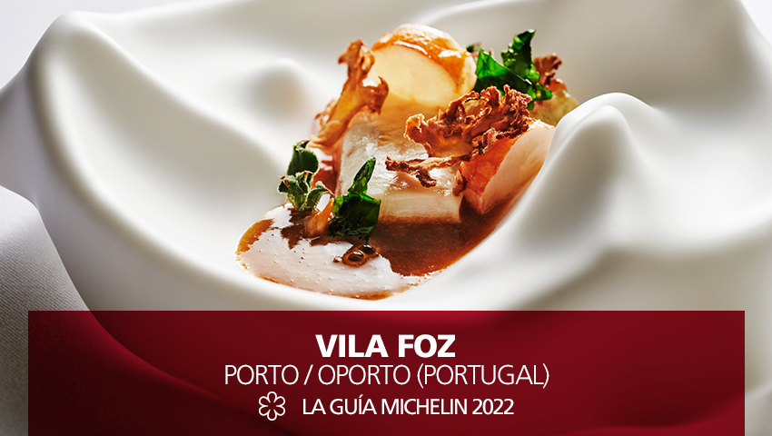 GuiaMichelin_ES's tweet photo. Nuevo 1 #EstrellasMichelin #GuiaMICHELIN2022: #VilaFoz, Porto.
En un palacete del siglo XIX, Arnaldo Azevedo crea platos de alta cocina contemporánea, con buen maridaje de sabores, productos de gran calidad y una cuidada estética.
#MICHELINSTAR22 #GUIAMICHELINESPT https://t.co/HHmUnoqP51