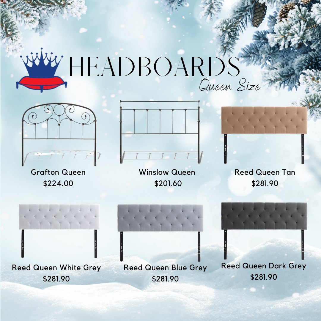 Queen Size Headboards at Imperial Mattress
#QueenSizeHeadboard #MetalHeadboard #UpholsteredHeadboard #FabricHeadboard #TuftedHeadboard #Headboard #Headboards #ImperialMattress #NassauBahamas #ChristmasGiftIdeas #HolidayShopping #HolidayFixUp #BedroomFurniture