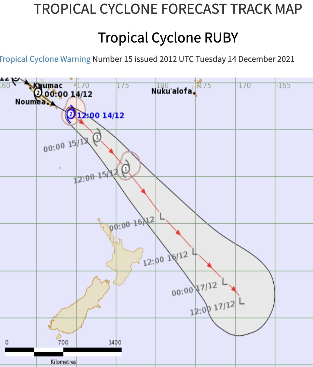 WeatherWatchNZ's tweet image. #CycloneRuby is now a Category 1 Tropical Cyclone as it tracks away from the equator &amp;amp; is also weakened further by low pressure over the #NewZealand area.

While the gales remain offshore, Ruby's Remnants (cool name for a band 🥁🎸) help bring more rain into eastern parts of NZ.