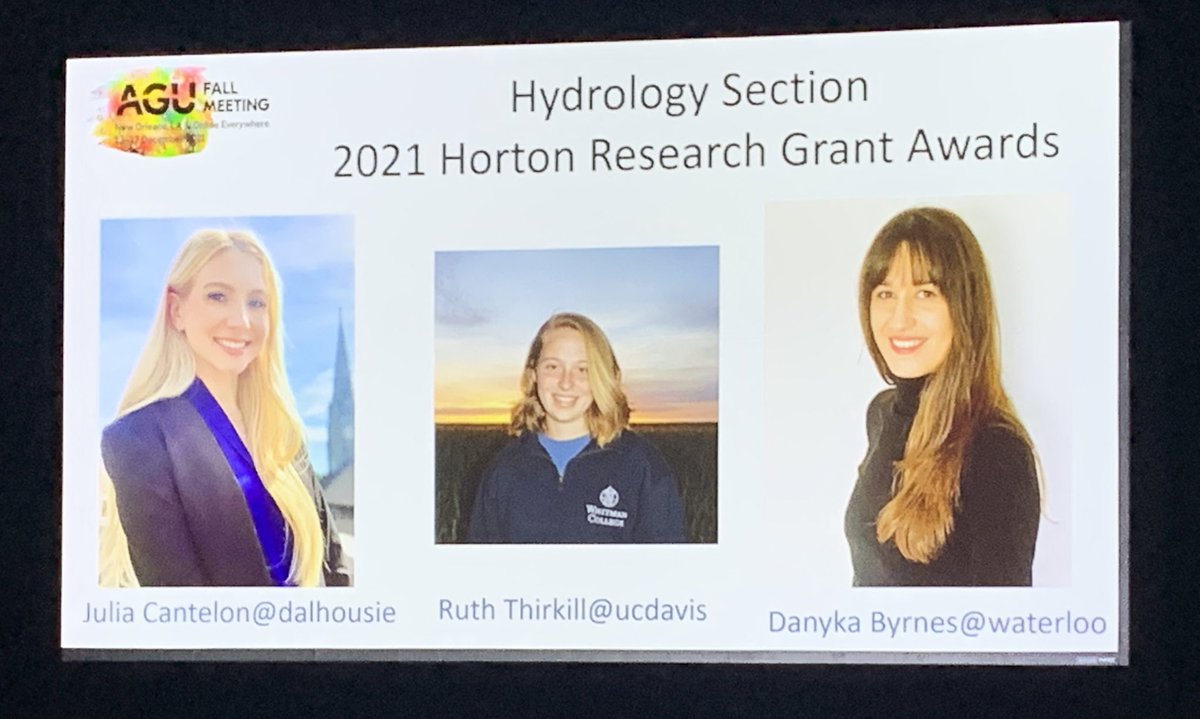 pHred_cheng's tweet image. @DanykaKByrnes being recognized for winning the Horton Research Grant at #AGU2021. CONGRATS!!! #basulab #vanmeterlab @AGU_H3S @Hydrology_AGU @nanditabasu2