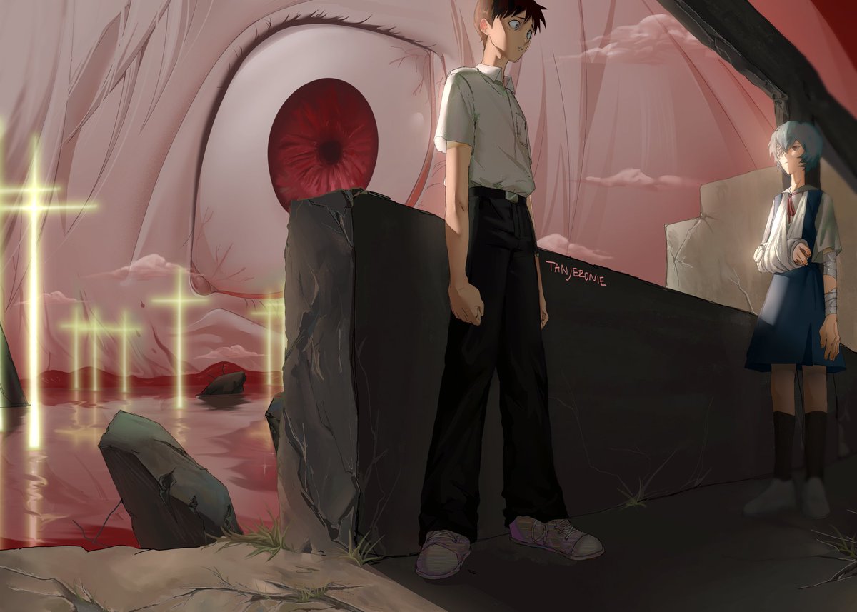 tanjeronie's tweet photo. #evangelion this was very fun https://t.co/S3L72tNjtv