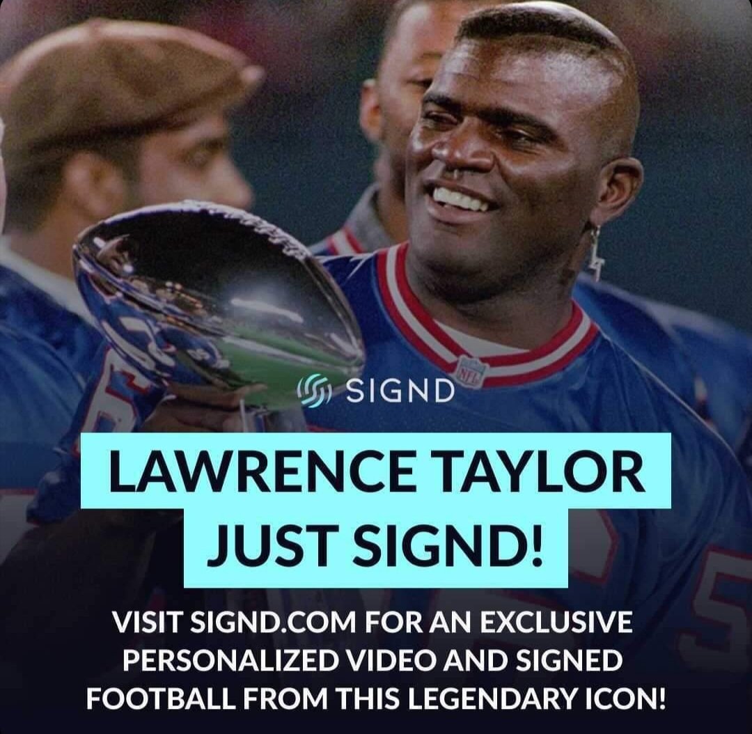 LicensePlateGuy's tweet photo. Ok everyone got a txt from the 🐐 himself @LT_56 askin me if I knew anybody that wanted his last 2 @GetSignd LT 🏈's.
He already gave me 1 to raffle off 💯
If ur lookin for a holiday gift get on @GetSignd &amp; get this LT 🏈 &amp; 60sec video from him use code: LPGFREESHIP &amp; get $50 off https://t.co/Gw7nF60uhd