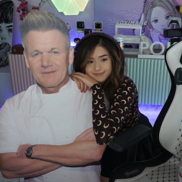 RT @PokiBruh: Very wholesome, Gordon Ramsay met a fan on stream today https://t.co/9bhGC9pHeF