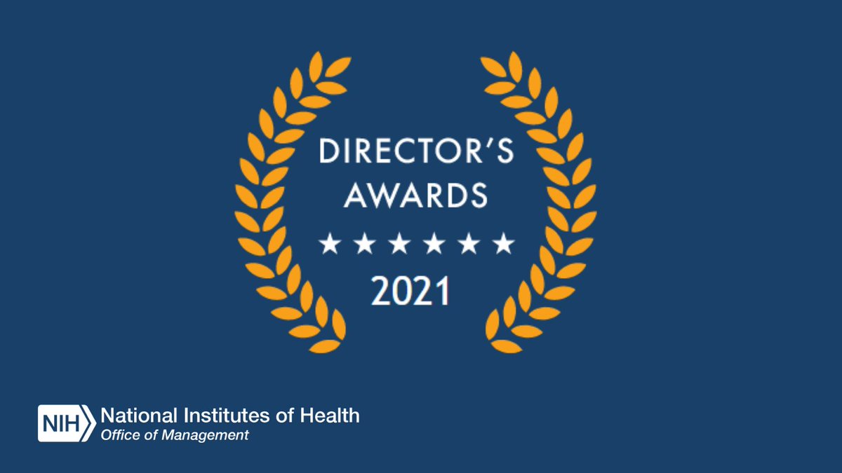 NIHforJobs's tweet photo. Please join us in congratulating the 2021 NIH Director’s Awards recipients. These individuals are being recognized for their outstanding contributions to support the mission of the National Institutes of Health. To browse the 2021 recipient list, visit https://t.co/Ba77sSuaM6 https://t.co/vj73vRyWH2