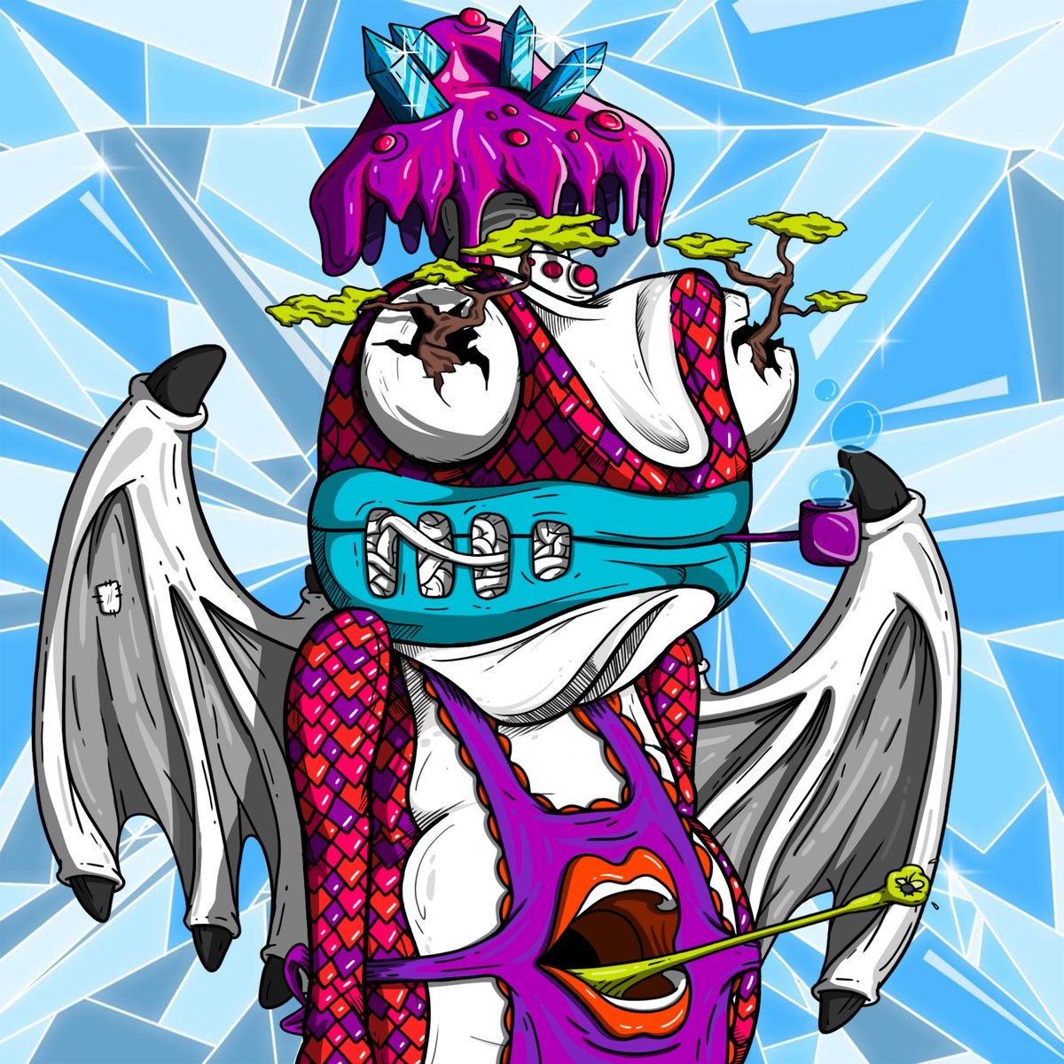 BeardedKsum's tweet photo. It is time for another #NFTGiveaway. @Chameleon_NFT is about to drop #Chamgatchi, let's get hype!

1️⃣: Like &amp; Retweet 
2️⃣: Follow me &amp; @zbush94 (Our AMAZING artist/founder)
3⃣: Tag 2 friends 

Winner of the 1st #NFT below announced in 48 hours! 

 #giveaway #NFTGiveaways https://t.co/C8qsVk7IvD