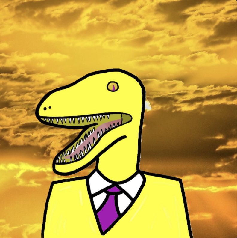 Classic_Raptors's tweet photo. 🦖 #6 - Available on OpenSea. Check our Discord in bio !#nft #crypto #nftart #nftcollector #giveaway #cryptocurrency https://t.co/ODOlaHhCzP