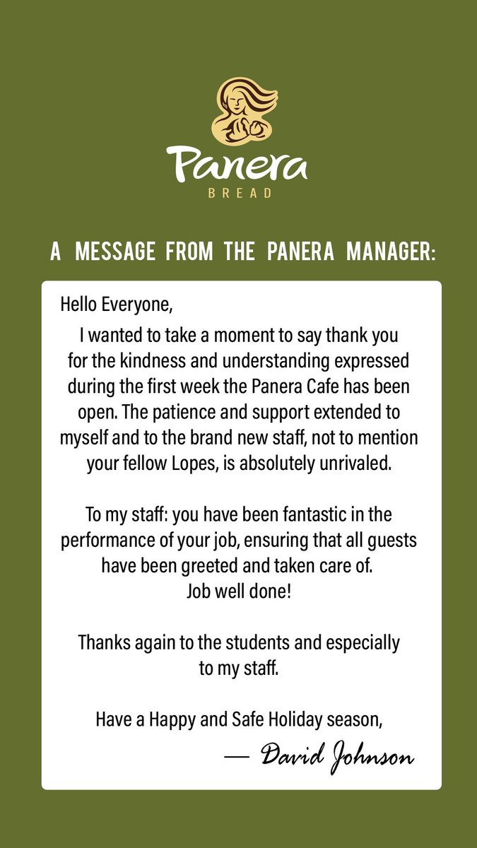 thank you for your patience and understanding, Lopes #LopesUp