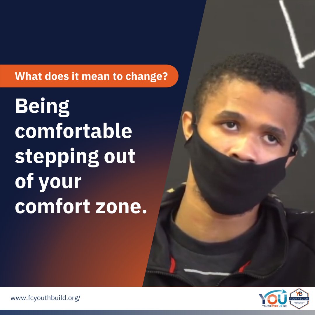 BuildFc's tweet image. What do our students think about &quot;CHANGE&quot;?

We believe that by stepping out of your comfort zone, you can change the world. 

So what are you waiting for? Change starts with YOU!

#youthbuild #opportunityyouth #youthorganization #youthprogram #educationforlife