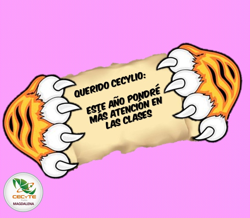 CECyTEMagdalena's tweet photo. ¿Quién más activa el mood #CECyLIO?
Comenta qué escribirás en tu carta
#SomosCECyTE
#CECyTEdeDiez https://t.co/pdgNAEHHwW