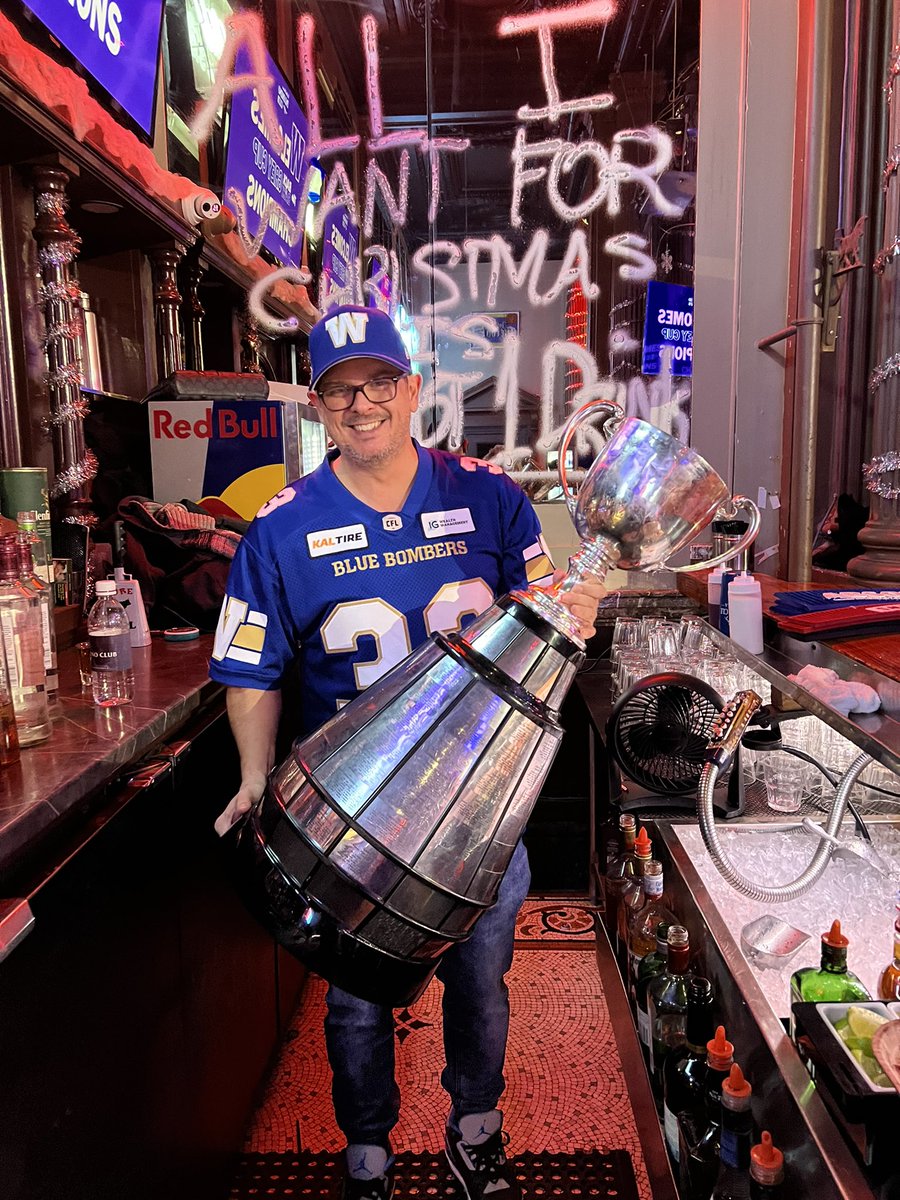 The Grey Cup is back where it belongs…..The Pal