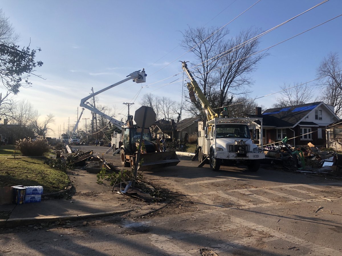 CityofBGKY's tweet photo. **WE CANNOT SAY THIS ENOUGH** Please stay away from heavy equipment.

Do not walk under hanging lines.

Please avoid area.  Despite the pretty weather, it isn’t safe over here. **This is a hazardous and potentially deadly scene. https://t.co/qGs2Z4S4SX