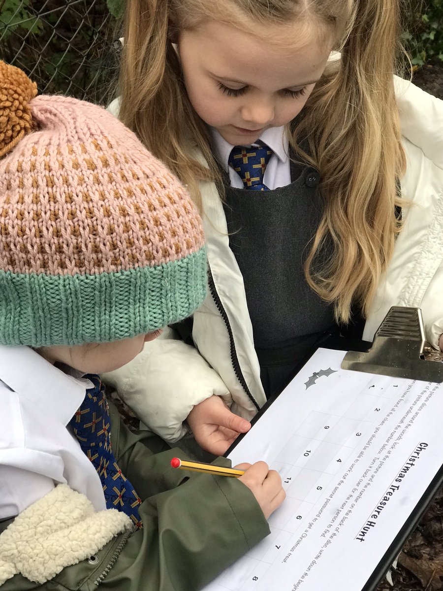 StPetersLytham's tweet photo. Reception had great fun with a surprise Christmas treasure hunt in the woods today. 🌲🎅🎄 https://t.co/Rkbfv63t62
