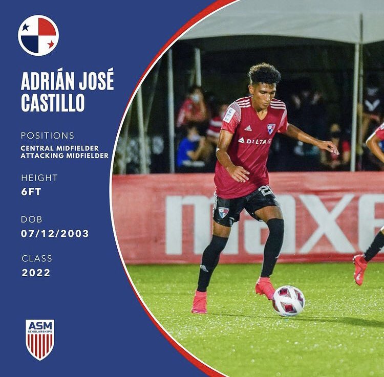 ASMSoccerTeam's tweet photo. 🚨NEW ASM STUDENT-ATHLETE🚨

ASM welcomes 2022 soccer recruit Adrián José Castillo from Panama 🇵🇦 

Check out his profile here: https://t.co/KjPj92AnjZ

 #asmsportsgroup #asmscholarships
#collegesoccer #asmathlete #soccer #ncaa #naia https://t.co/jWCMETtRxf