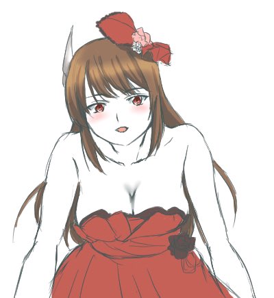 #アズレン版深夜の真剣お絵かき60分一本勝負 