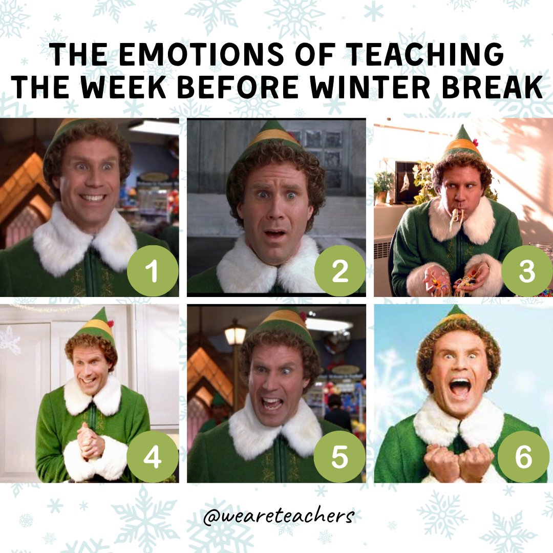 WeAreTeachers's tweet photo. I'm feeling like number 3 today. https://t.co/PplS6NeGS8