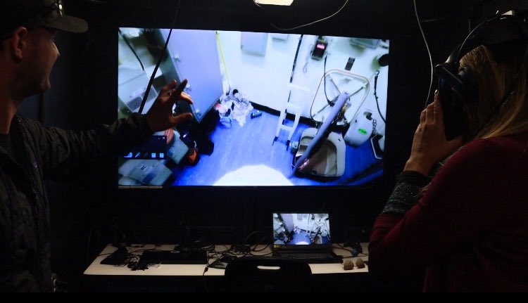 Some photos of the EDC team learning about our augmented virtual reality space 😁

Visit the FATHOMWERX YouTube channel to watch our mini lab tour on our augmented virtual reality space! m.youtube.com/watch?v=JWkERG…

Stay tuned for more mini lab tours to be added to the series!