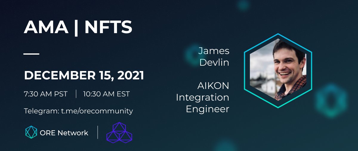 oreprotocol's tweet photo. 📢 @TeamAIKON just announced that customers can now manage their NFTs via ORE Vault!

Join us tomorrow for an exclusive AMA featuring AIKON's Integration Engineer, @lowerjd!

📍 Dec 15 | 7:30AM PST//10:30AM EST 
📍 Subscribe today: https://t.co/wYcPwmJjZ8

Comment w/ questions 👇 https://t.co/kAWTmSzry2