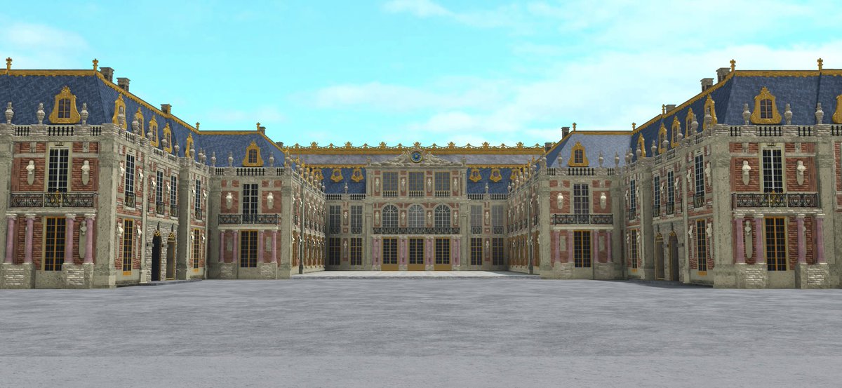 fruitmcnare's tweet photo. After 5 months, I’ve finally completed my 5-plot big Palace of Versailles in bloxburg! PLEASE SEE BELOW for more pictures. Big thank you to @itsFloatie for helping alot with the ceilings! Tour and speedbuild: https://t.co/gJpDotVPuL @RBX_Coeptus @FroggyHopz_RBLX @BloxburgNews https://t.co/6mtGOvjTgy