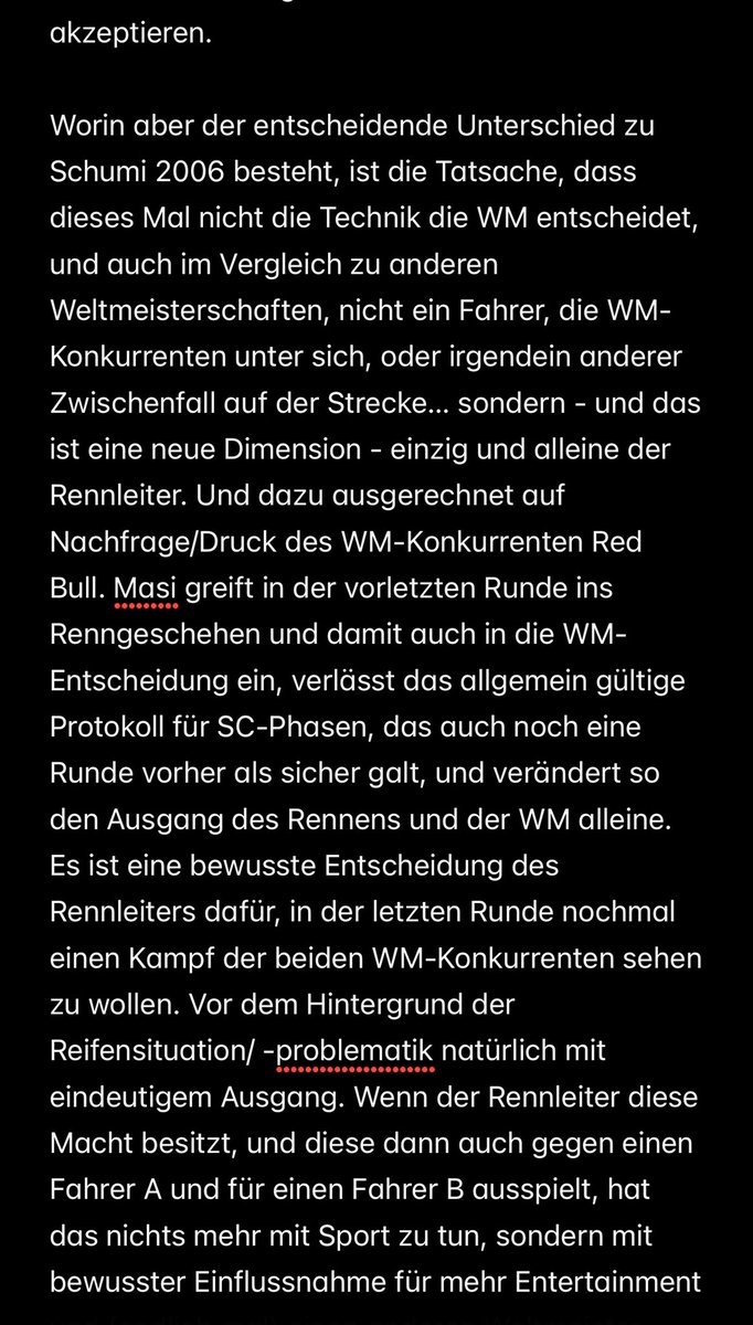_sashd's tweet photo. Versuch eines Vergleichs zwischen Schumacher - Hamilton und dem verlorenen 8.WM-Titel

Aus der Sicht eines #Schumacher - und #Hamilton -Fans 

#F1 #F1Finale #AbuDhabiGP #SkyF1 #formel1 #KeepFightingMichael #teamLH #MasiOUT  @startinggrid_f1  @MercedesAMGF1 https://t.co/6MvZGHK3Av