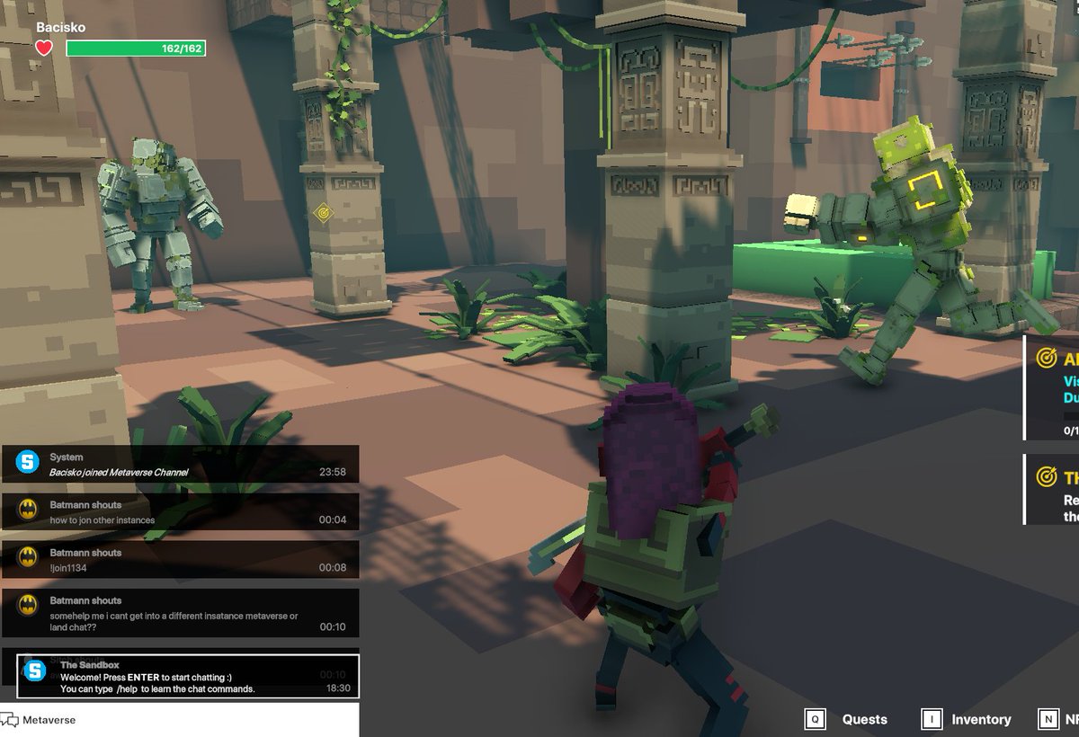 Golllume's tweet photo. @TheSandboxGame There are 2 Golems https://t.co/tjXZu4VjCt