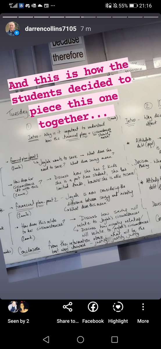 mrcollinsfinanz's tweet photo. Case study, case study work today... Yr13 students realising that it's not all about having the best financial products, but about understanding the financial circumstances of your prospect...#Finance #compoundedgrowth
#socialmedia #Financialeducation #libf #RVLearning https://t.co/k4aR4KGjhK