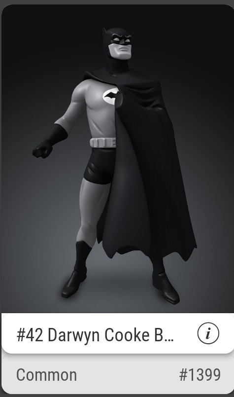 📣 VeVe Giveaway!

Collectible: 👇

Darwyn Cooke Batman (Black &amp; White S4) Common- Edition #1399

To enter: 

-Follow <a href="/BlockChainMac/">💎BloBlockchain💎</a> @InvaluableNFTS 

-Like, Retweet &amp; Tag 2 friends

-Comment below with the hashtag #WeAreINVALUABLE

🔥Ends in 2 Hours🔥