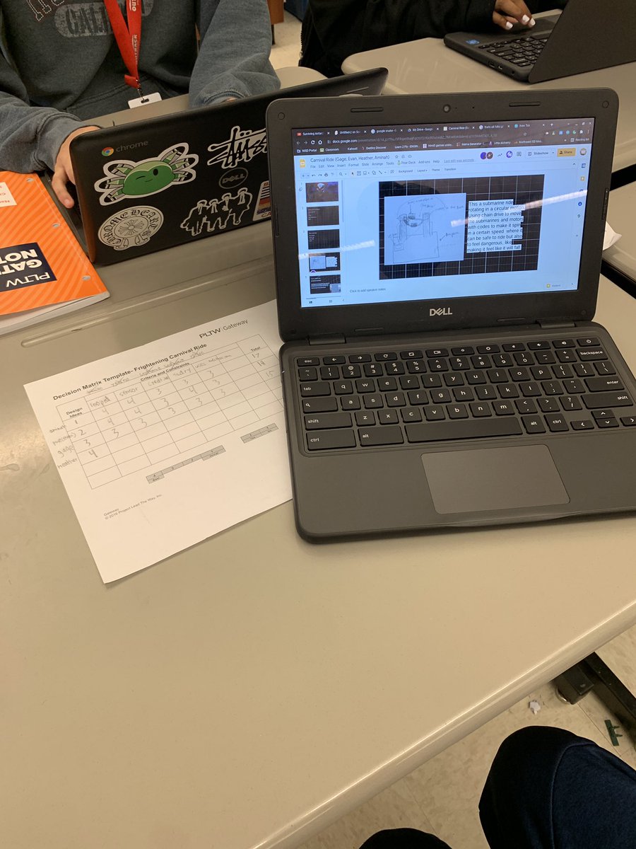 ReneEgle's tweet photo. What does a Mechanical, Electrical, and Software Engineer have in common? It brings all of @mariov0204 students together to design, code, &amp; test a carnival ride! WOW #VEXv5 #rubrics #diagrams #teamwork #complexthinking @TruettWilsonMS https://t.co/qf0HeE0woC