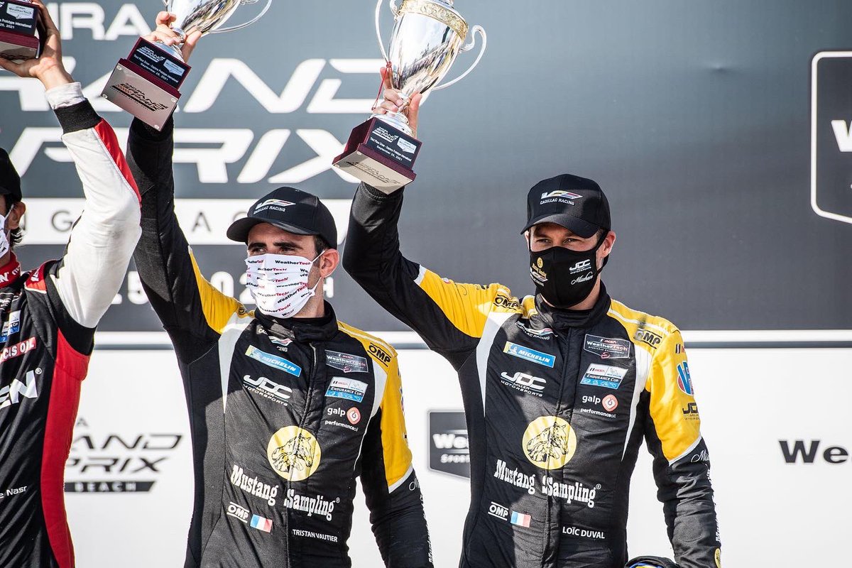 MatraxRacing's tweet photo. #IMSA | @RWestbrook1 🇬🇧 returns to @IMSA to team-up with @TristanVautier for the full 2022 season in the @JDCMotorSports´ #Cadillac #DPiVR. The Brit will replace @loicduval, while @keatingcarguy 🇺🇸 joins the Savana (MN) squad for the 2022´s #Rolex24 at @DAYTONA.  
📸 JDC https://t.co/MRsLig8fOr