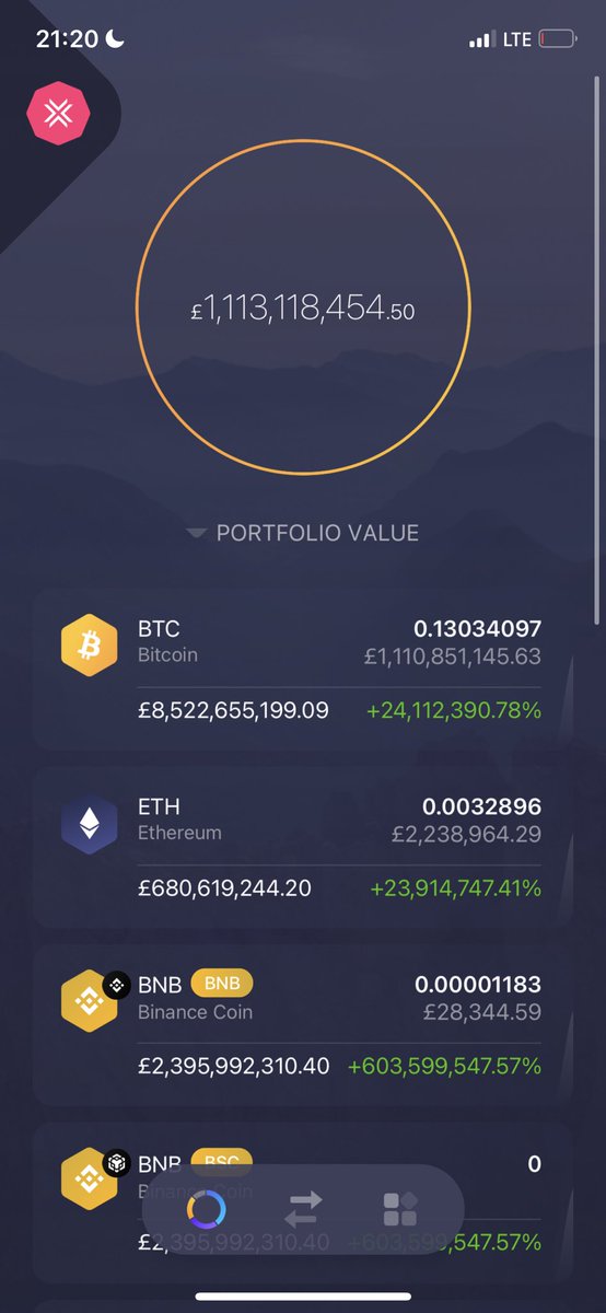 afghangod1's tweet photo. Looks like I’m a billionaire now. #Exodus #Bitcoin https://t.co/ZMlv8xYuNo